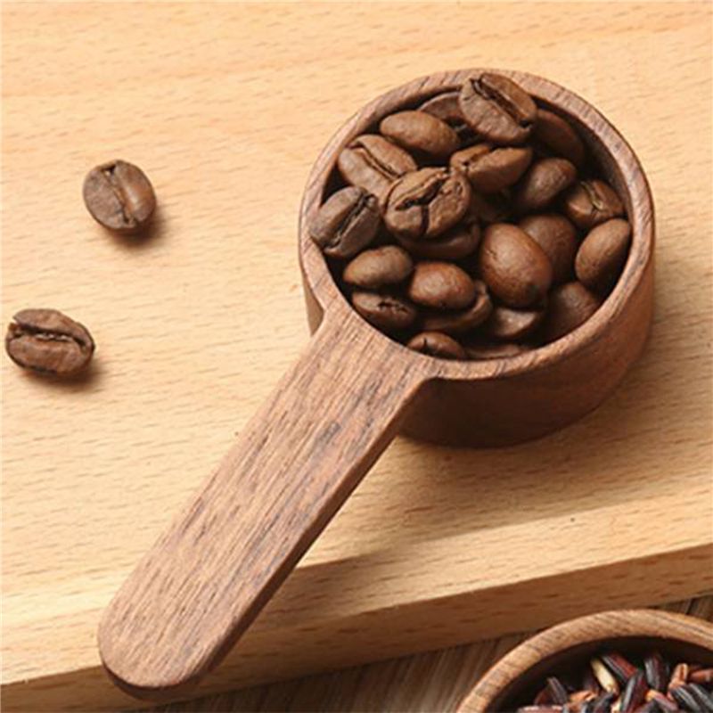 Wooden Measuring Spoon Set Kit - đánh giá và giá Coffee Tea And Sugar Set