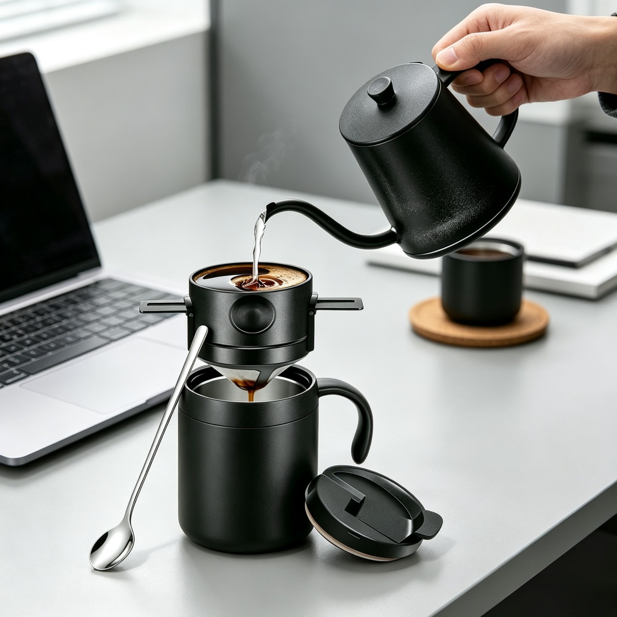 350/550ml Stainless Steel Coff - đánh giá và giá Xbloom Coffee Tea
