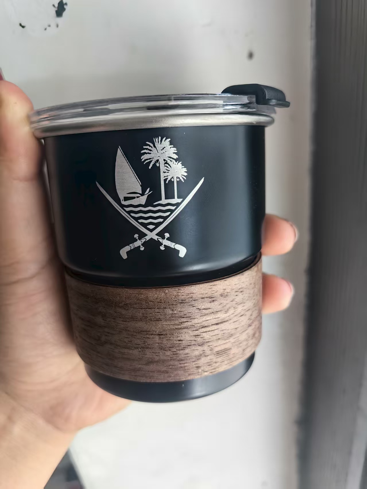 new coffee mug  with logo .cus - đánh giá và giá Coffee Tea Name