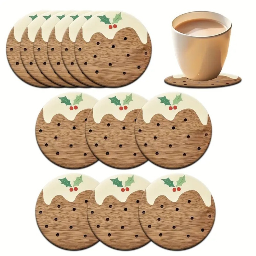 Wooden Cup Coasters Set Puddin - đánh giá và giá Coffee Tea And Sugar Set