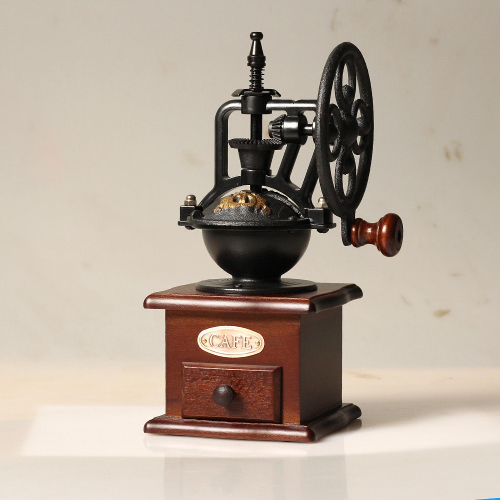 Hand Crank Coffee Grinder Retr - đánh giá và giá Burr Hand Grinder