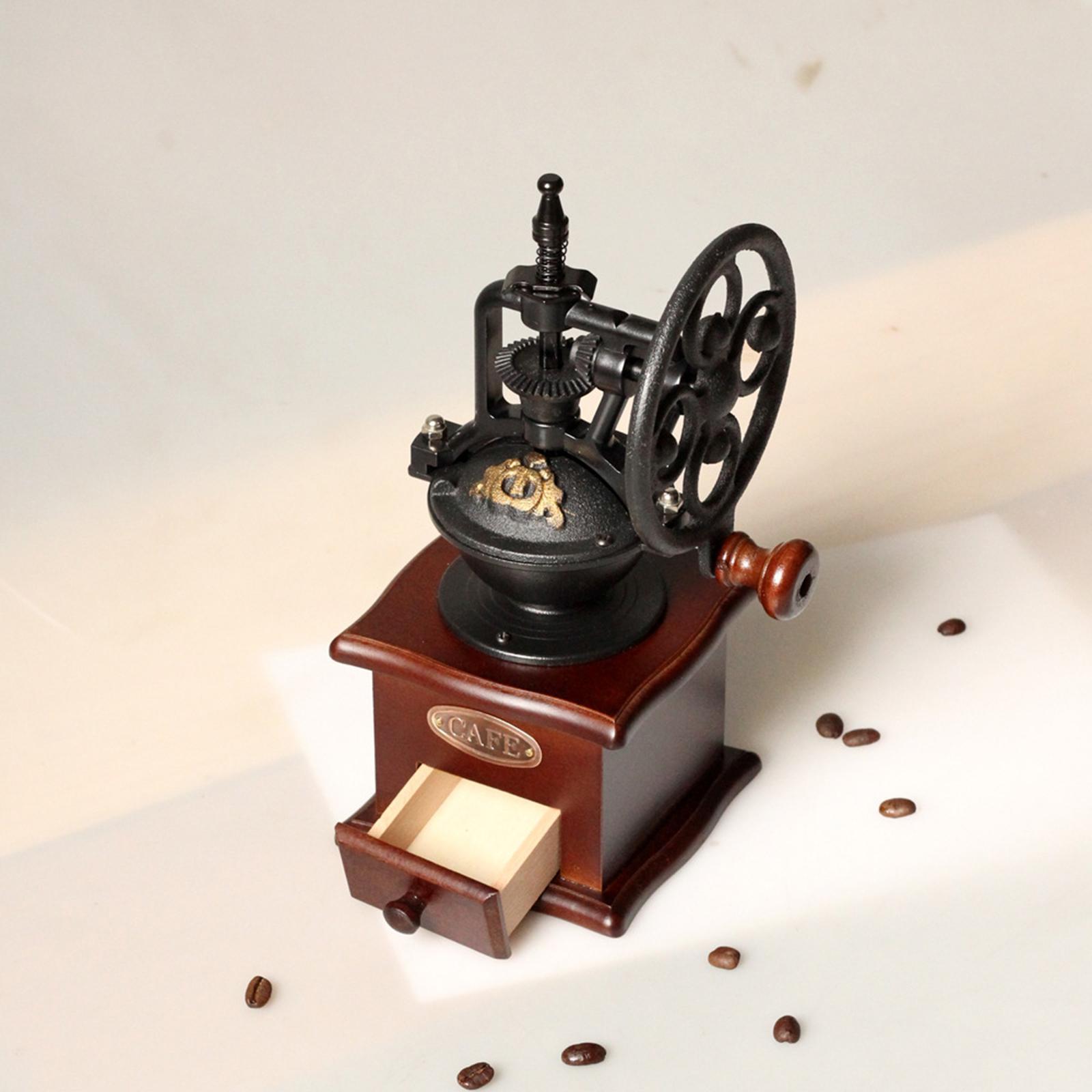 Hand Crank Coffee Grinder Retr - đánh giá và giá Burr Hand Grinder